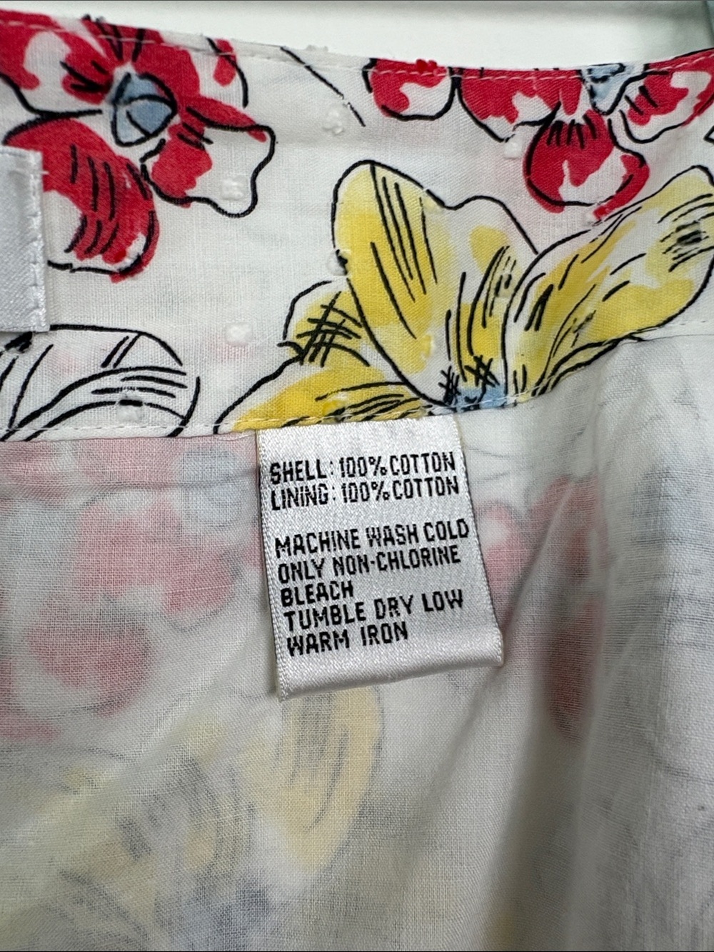 Talbots New Women’s 20W Floral Print Vintage Skirt - Picture 5 of 5